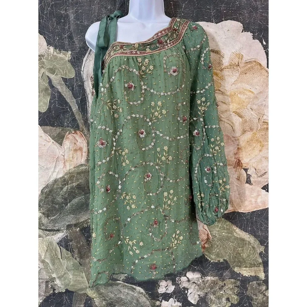 New FP One Dea Mini Dress Size Medium - Picture 3 of 6